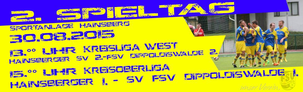 2.Spieltag Männer 1.