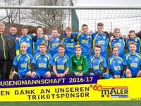 09.04.2017 B-jugend 16_17_Sponsor - Saison 2016_17